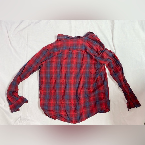 Columbia men’s button up plaid shirt red size large - Picture 3 of 4